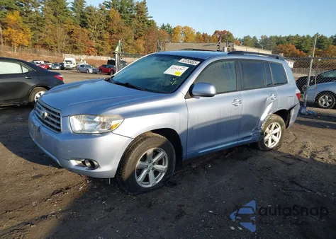 2009 Toyota Highlander from USA, damaged, VIN JTEES41A092146250